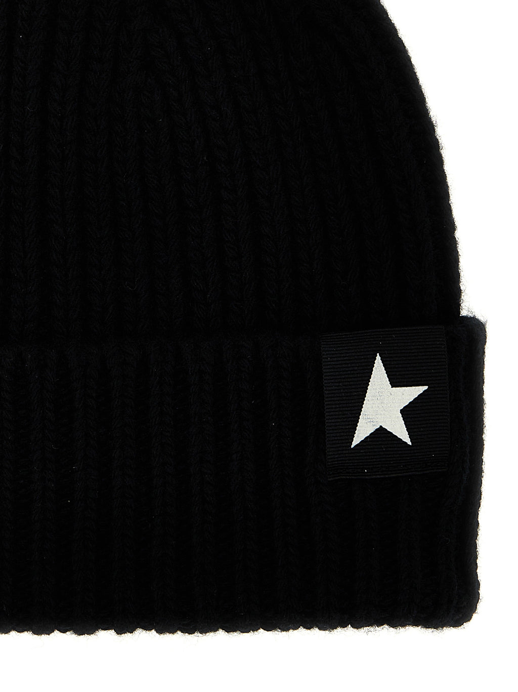 Golden Goose Black Wool Beanie