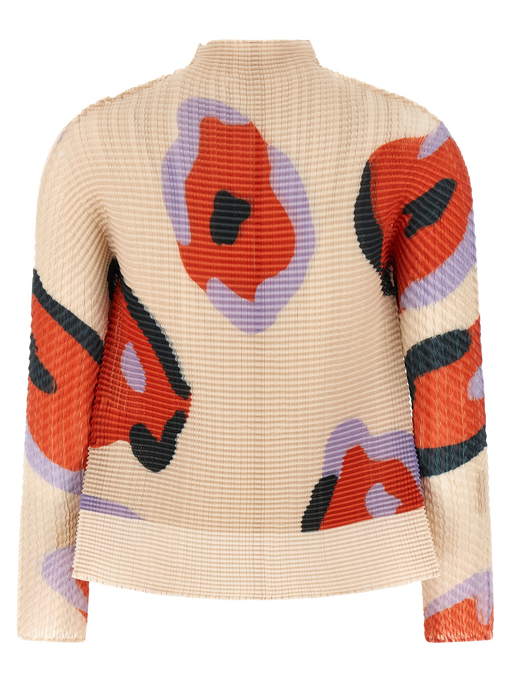 Issey Miyake Beige Polyester Cardigan