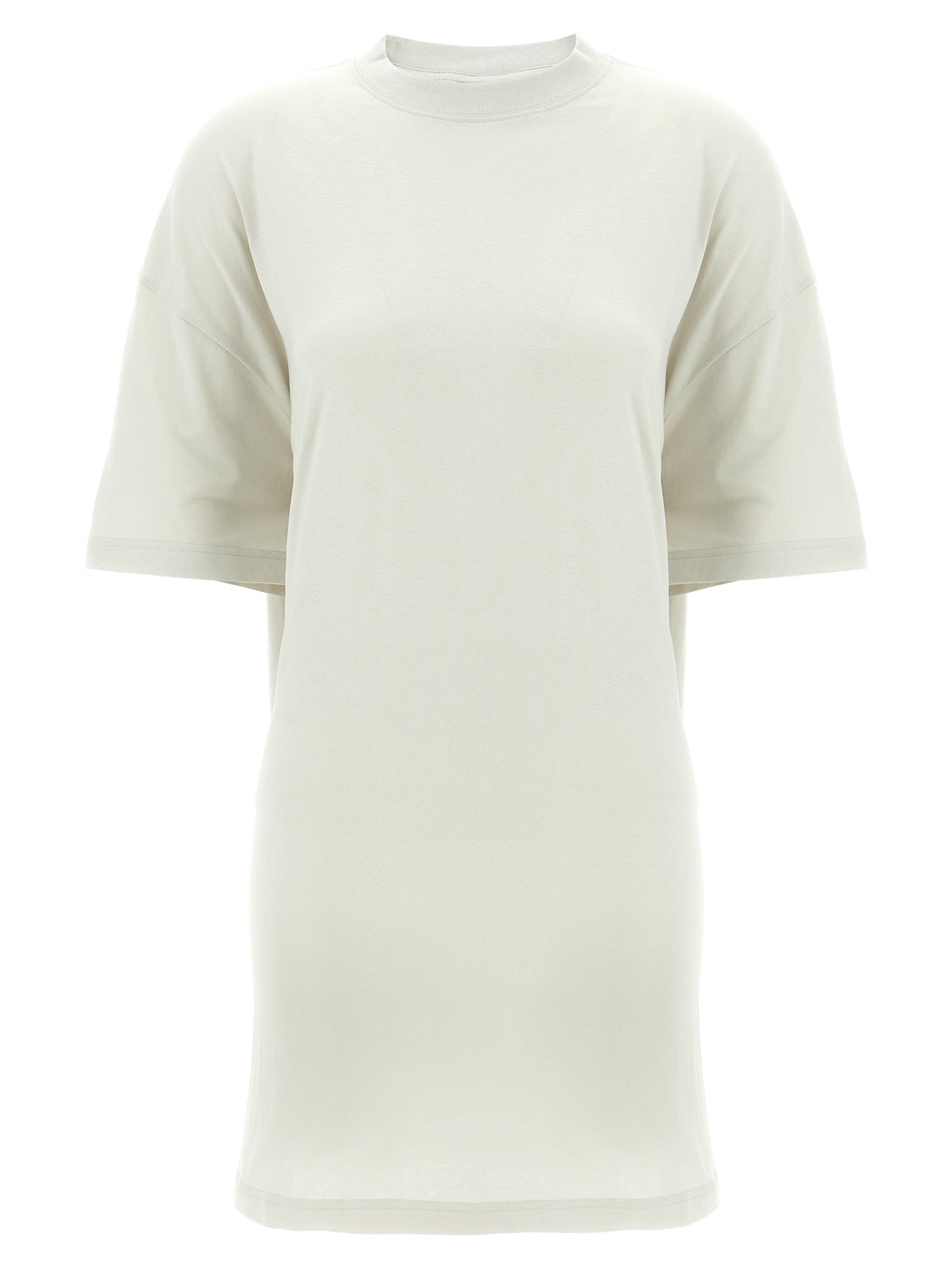 Balenciaga Gray Cotton Short Dress
