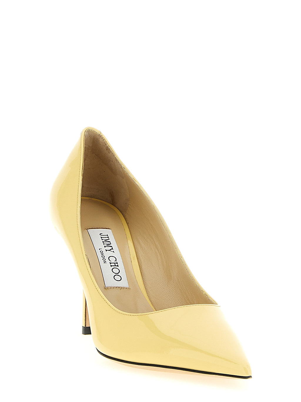 Jimmy Choo Bicolor Leather High Heel Pumps