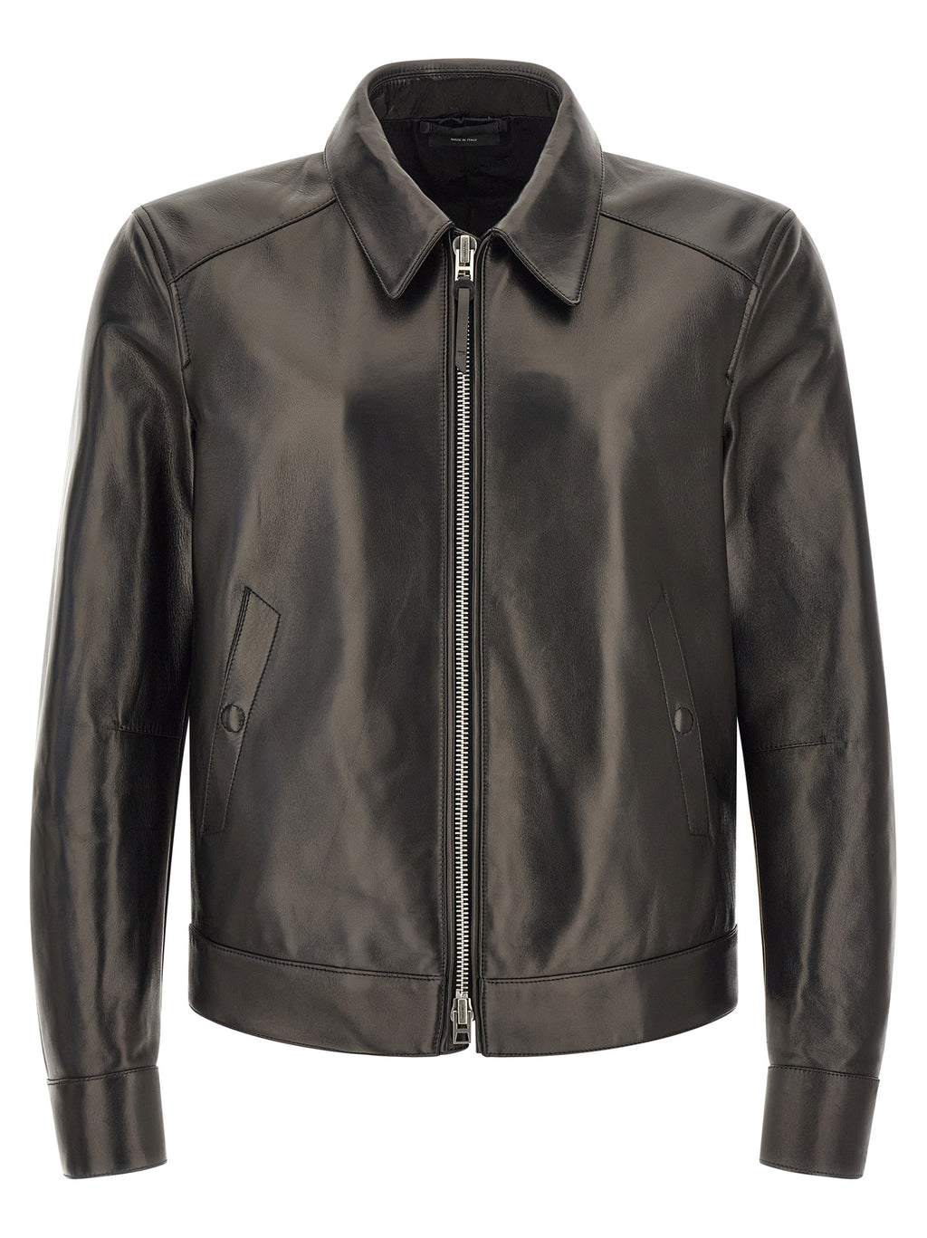 Tom Ford Black Lamb Leather Leather Jacket