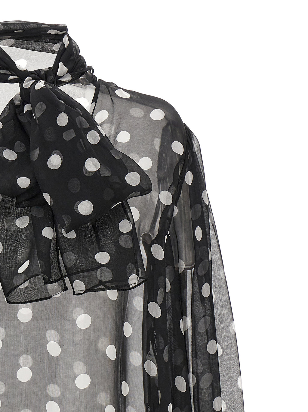 Dolce & Gabbana Bicolor Silk Blouse