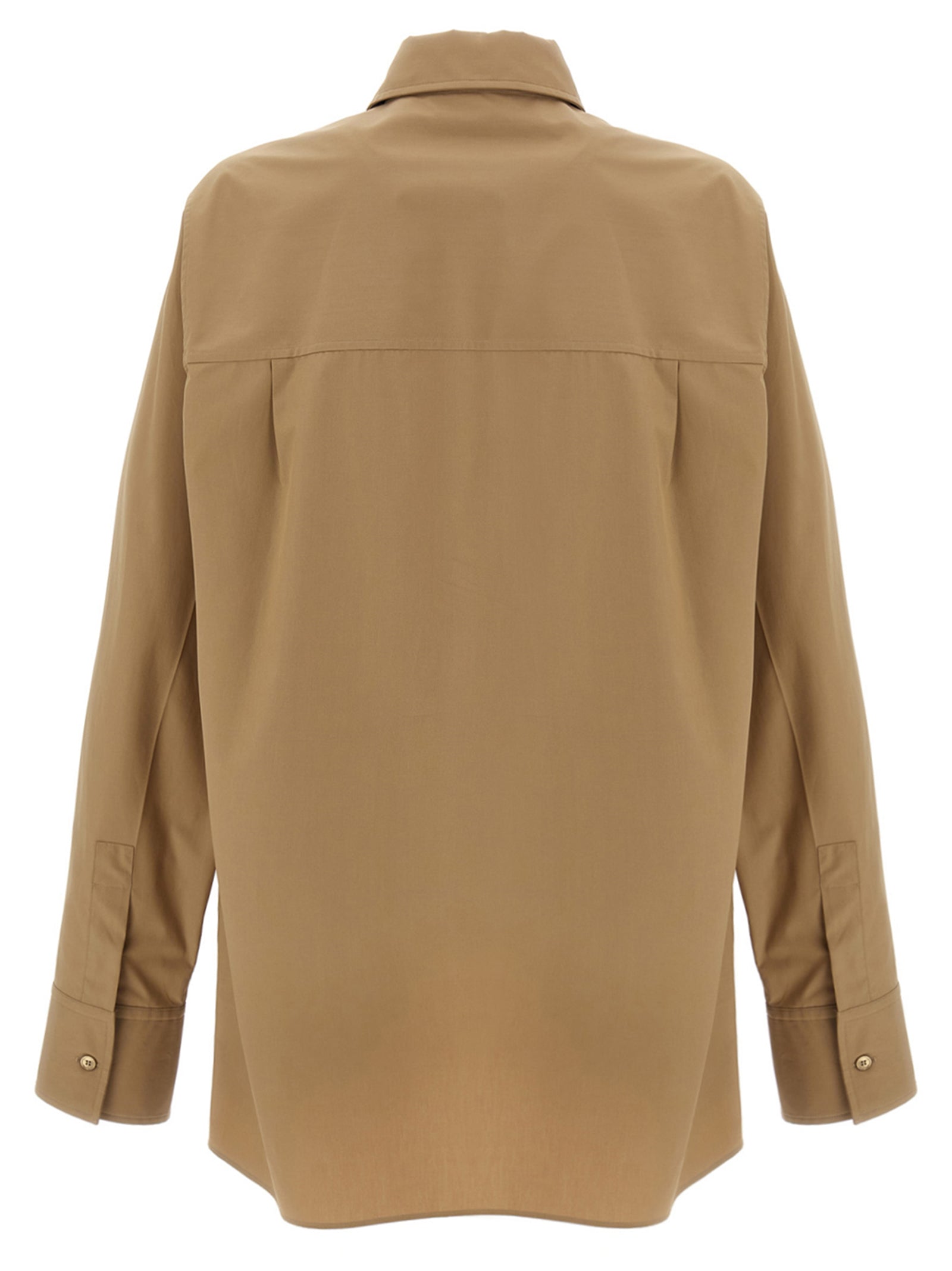 Gucci Beige Cotton Blouse