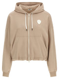 Brunello Cucinelli Beige Cotton Hoodie