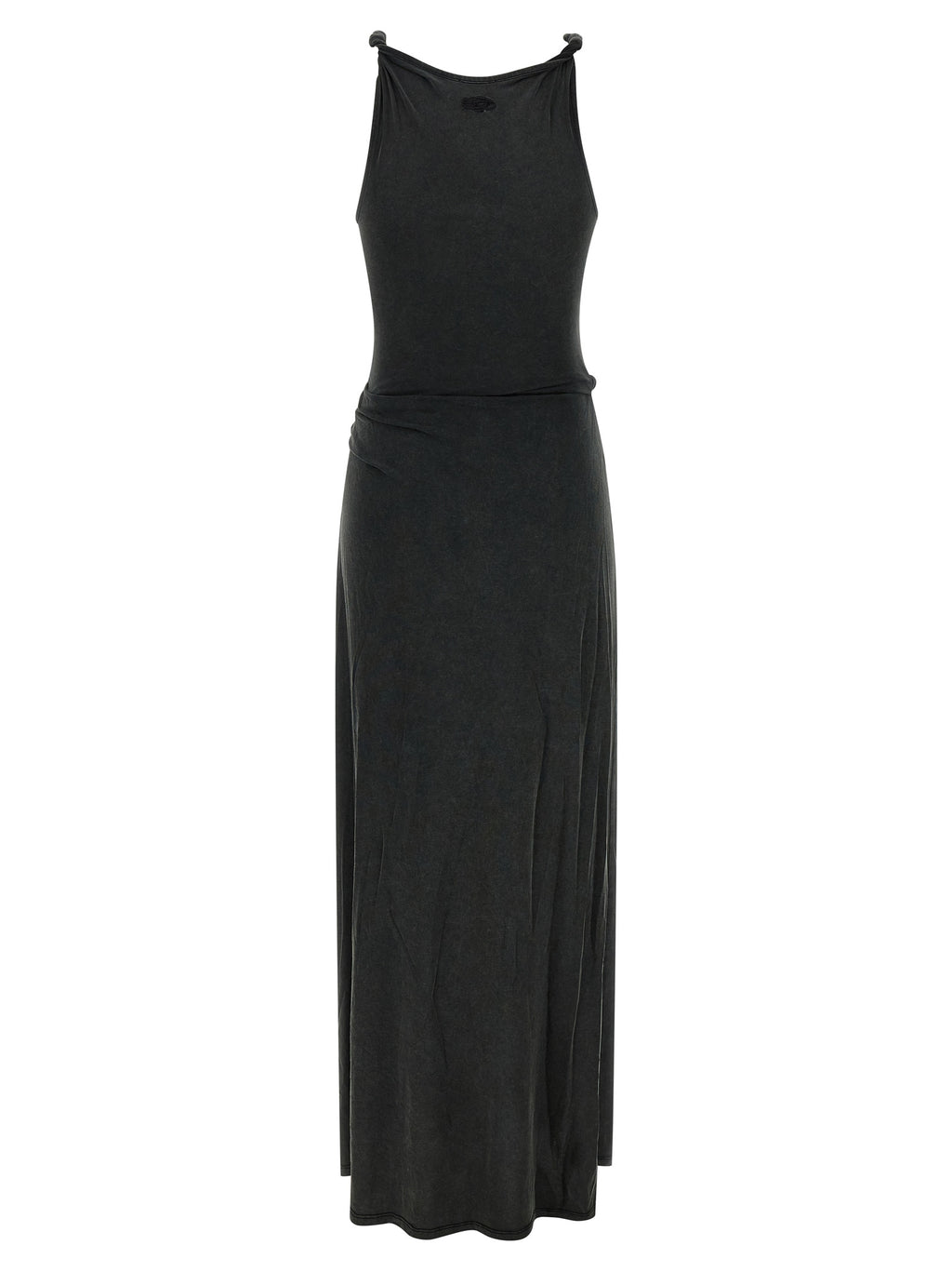 Diesel Black Modal Long Dress