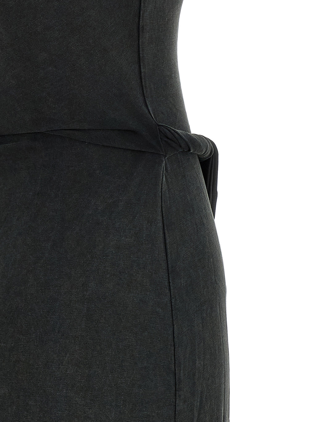 Diesel Black Modal Long Dress