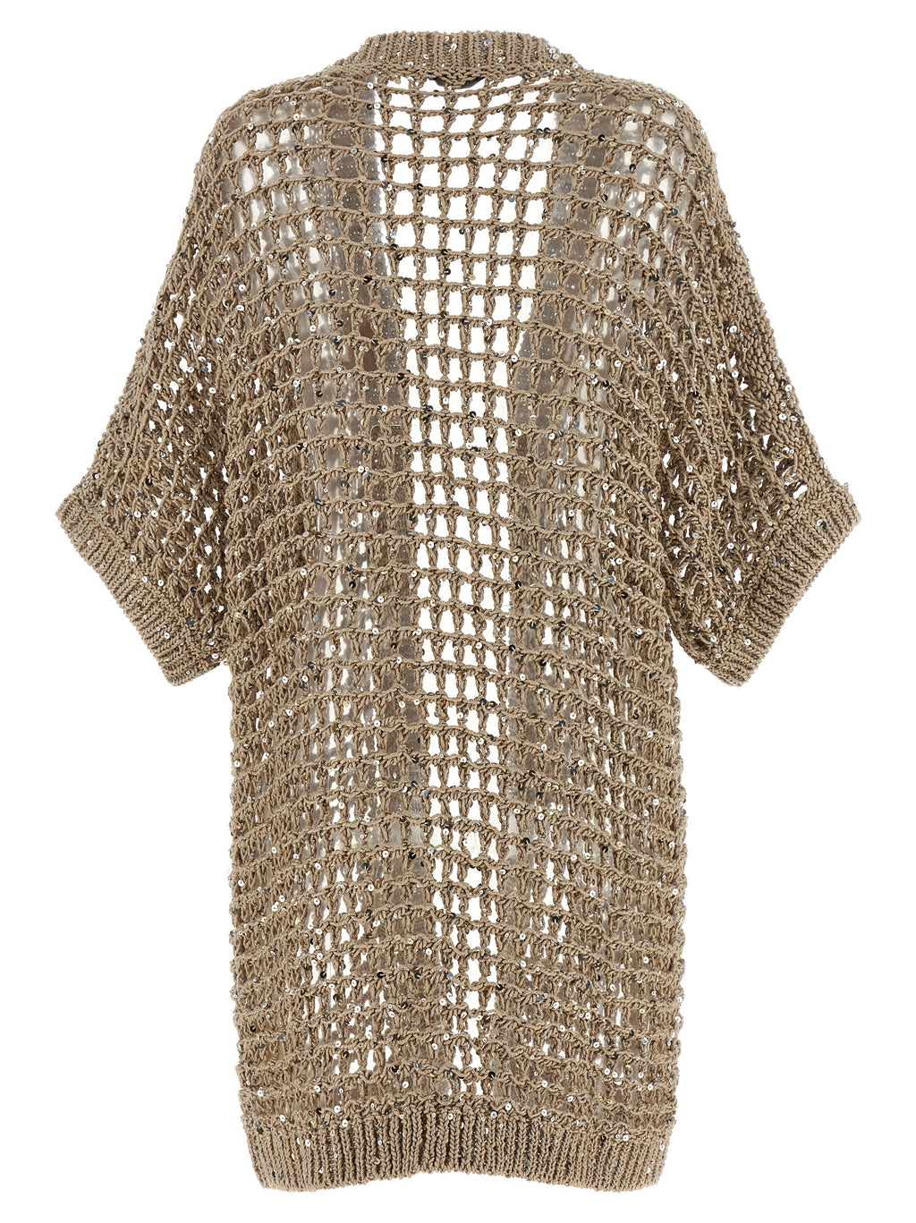 Peserico Beige Cotton Cardigan