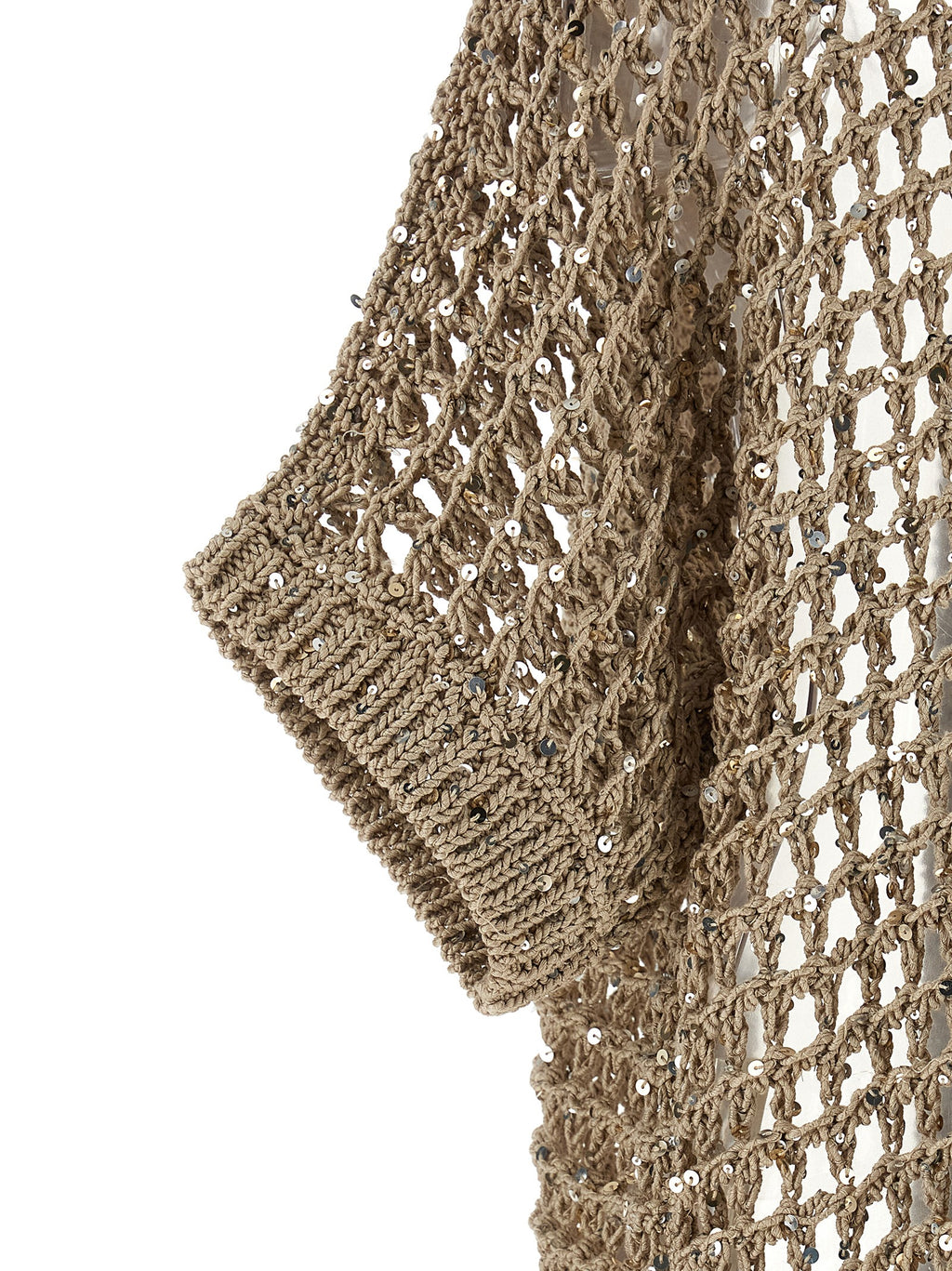 Peserico Beige Cotton Cardigan