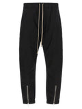 Rick Owens Black Cotton Joggers (Workout Pants)