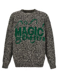 Jil Sander Multicolor Wool Cardigan