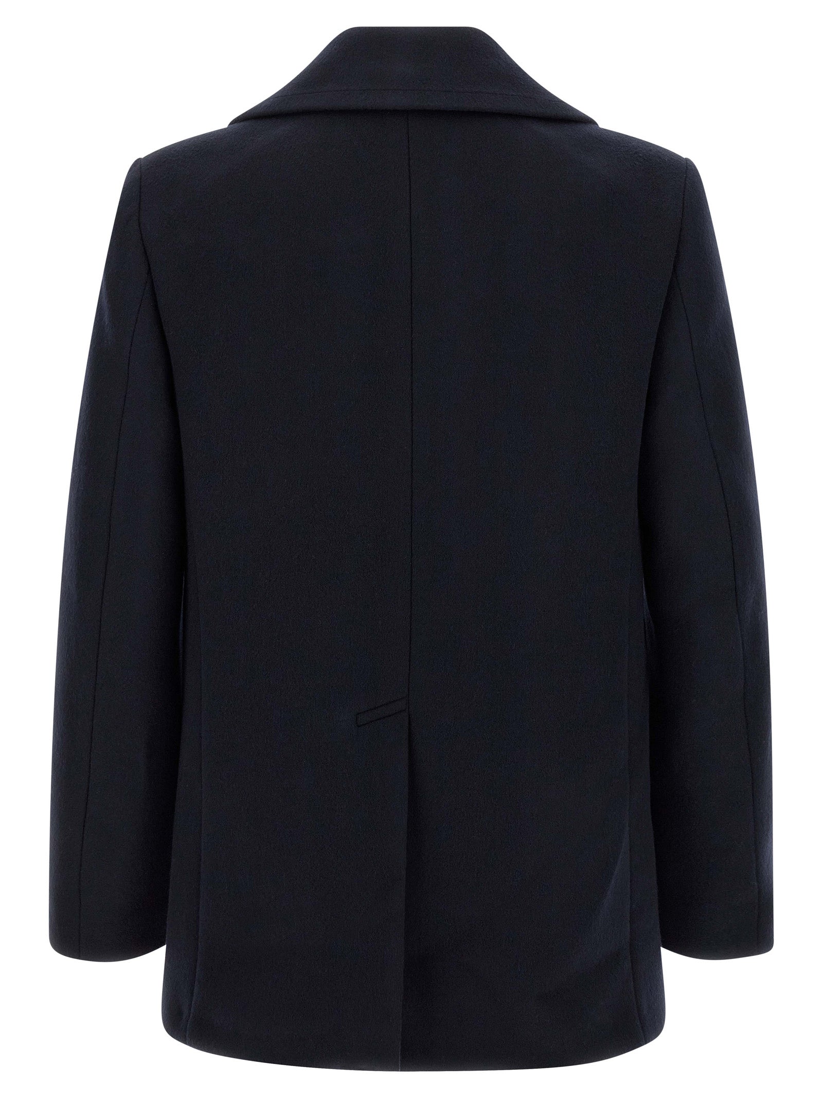 Givenchy Blue Wool Coat