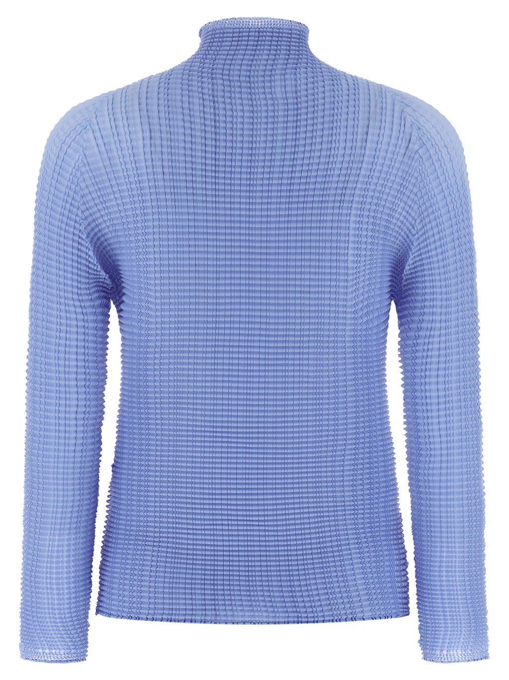 Issey Miyake Blue Polyester Blouse