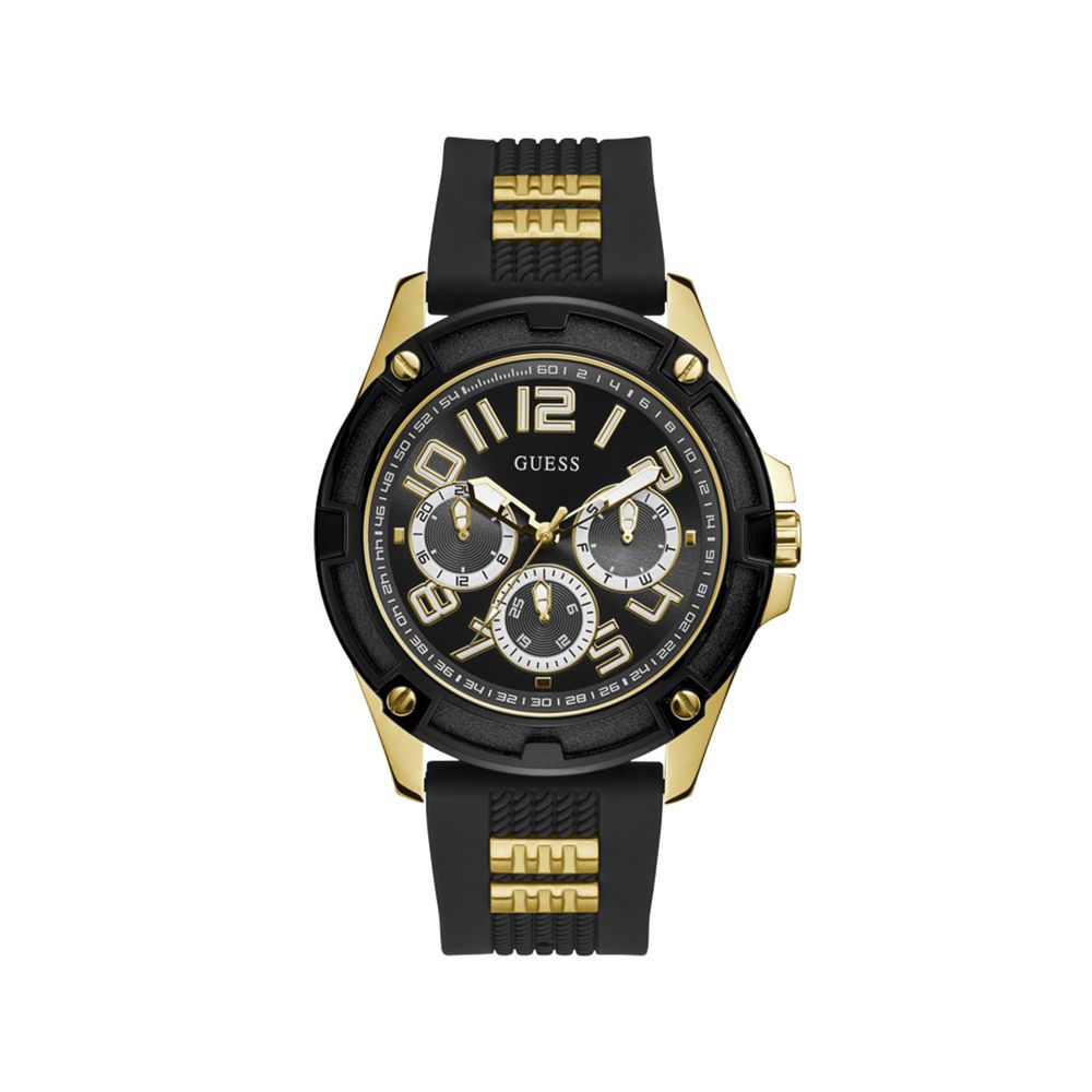 Guess Black Synthetic Dress Watch