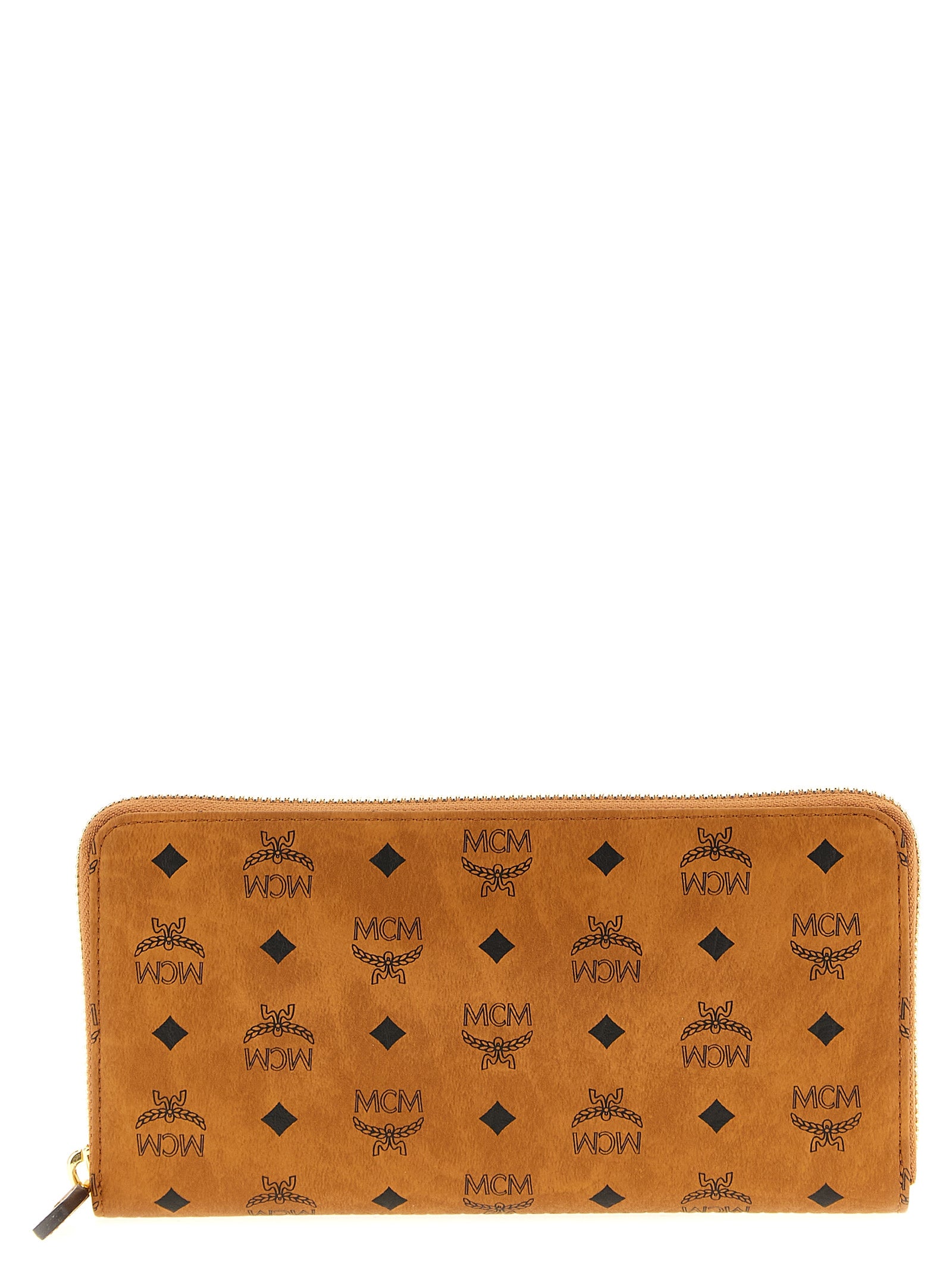 MCM Brown Polyethylene Wallet