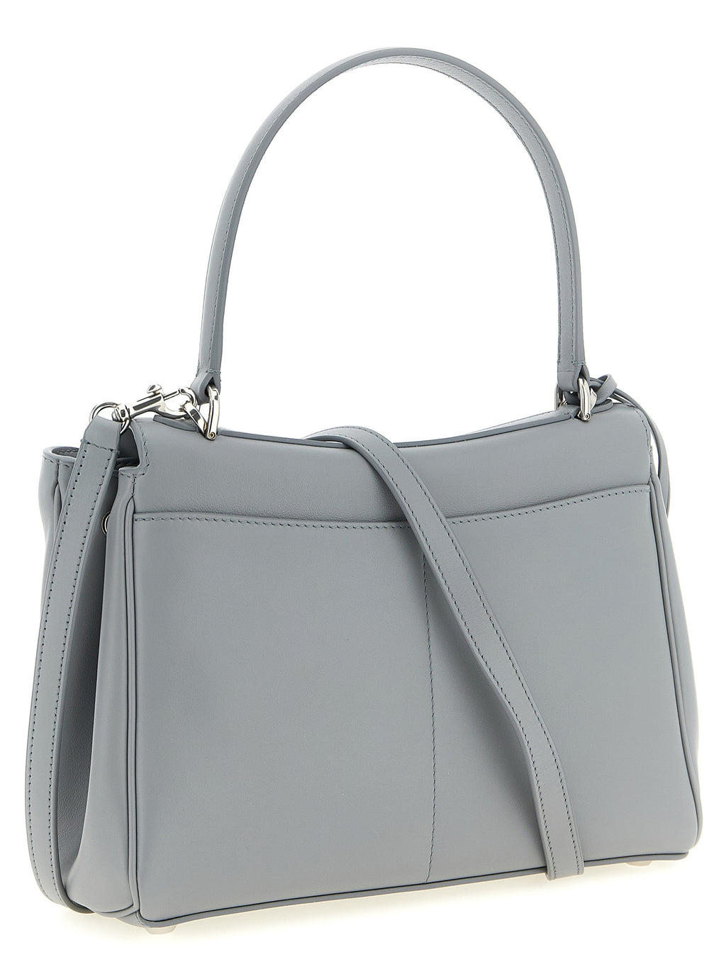 Balenciaga Gray Calfskin Handbag