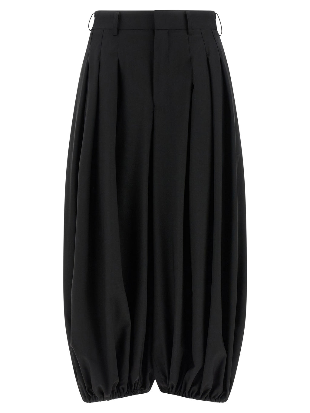 Comme Des Garçons Black Wool Pants