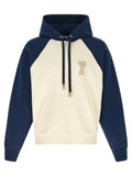 Ami Paris Blue Cotton Sweatshirt