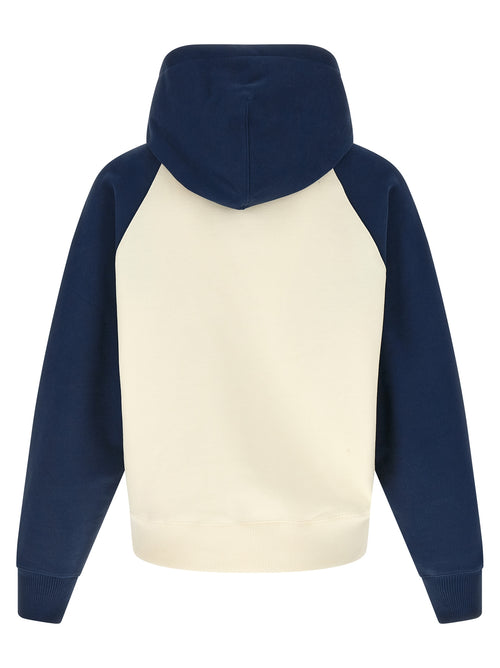 Ami Paris Blue Cotton Sweatshirt
