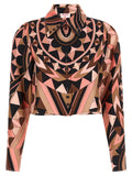 Emilio Pucci Multicolor Silk Blouse