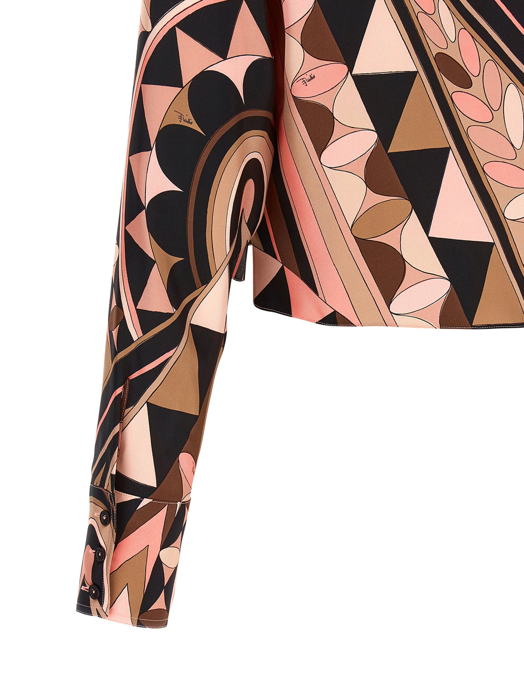 Emilio Pucci Multicolor Silk Blouse
