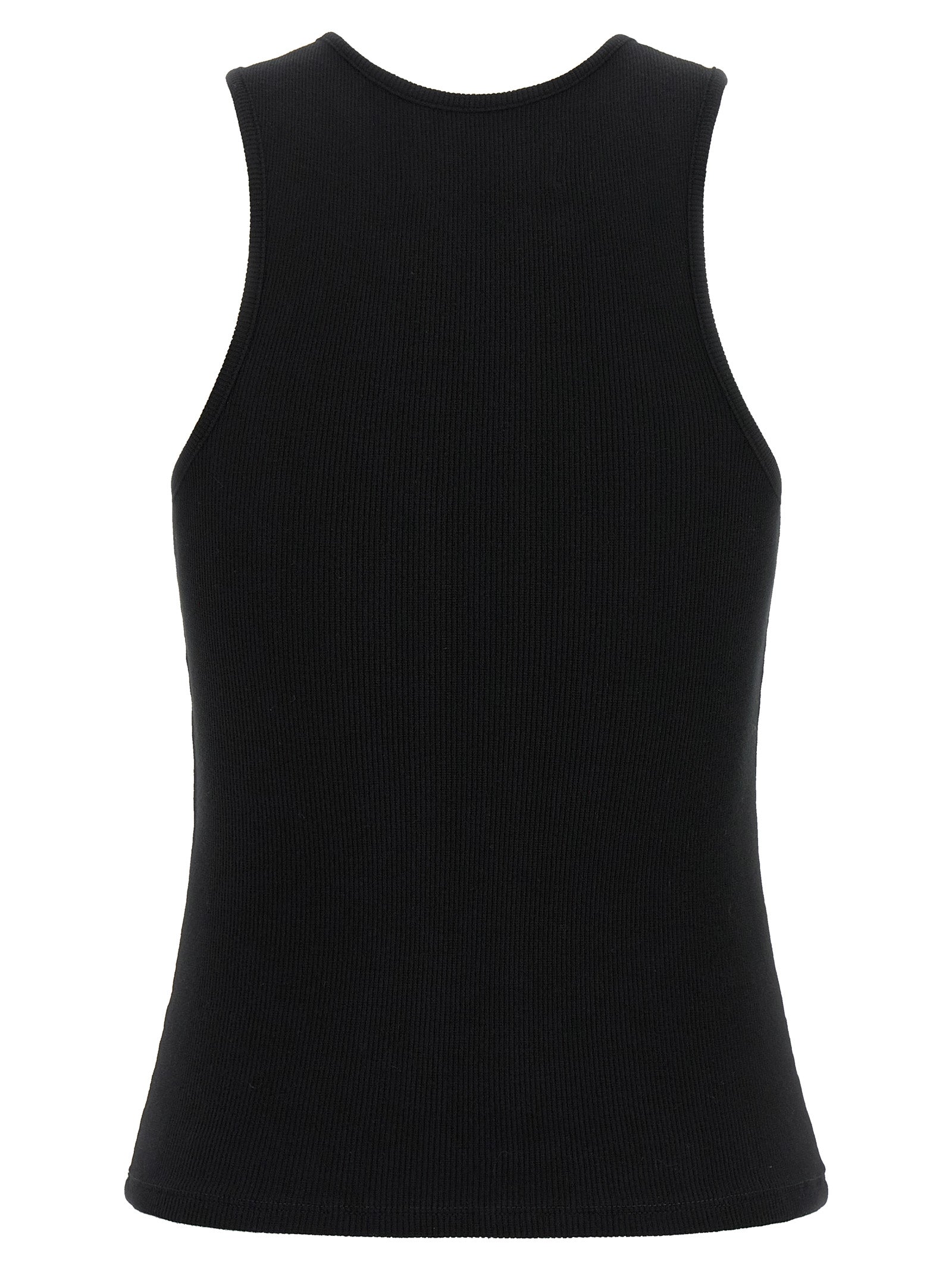 Vivienne Westwood Black Cotton Sleeveles T-Shirt