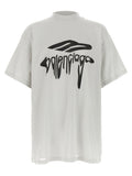 Balenciaga White Cotton T-Shirt