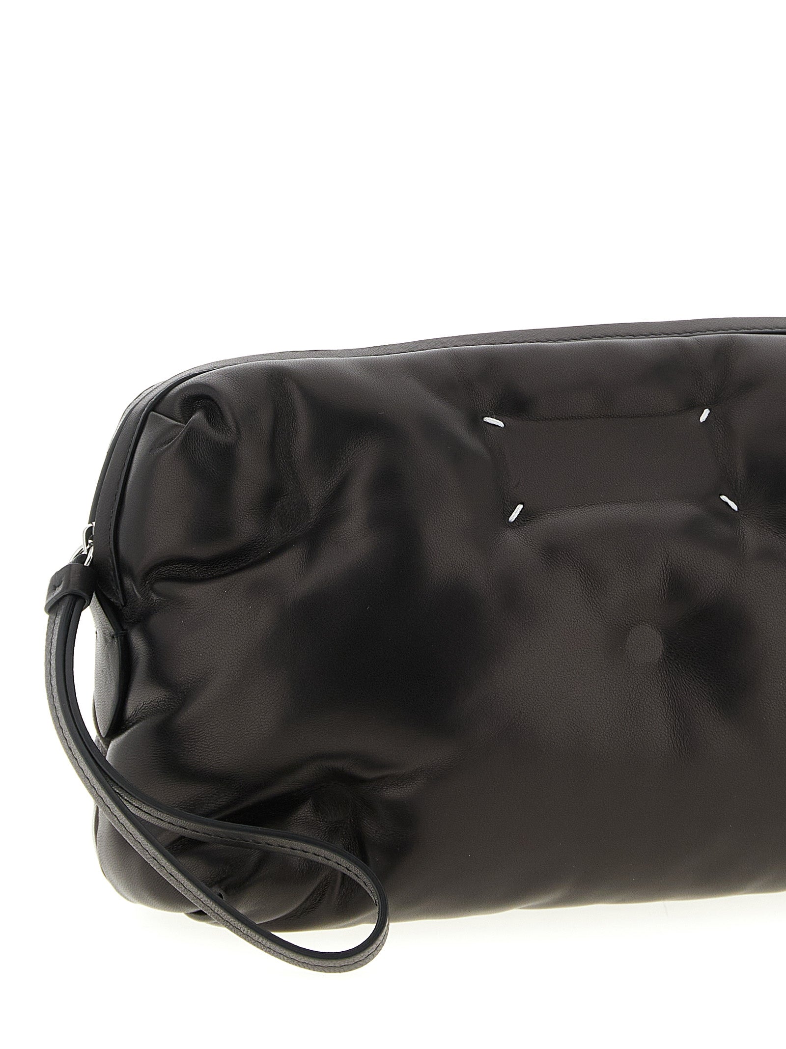 Maison Margiela Black Lambskin Crossbody Bag