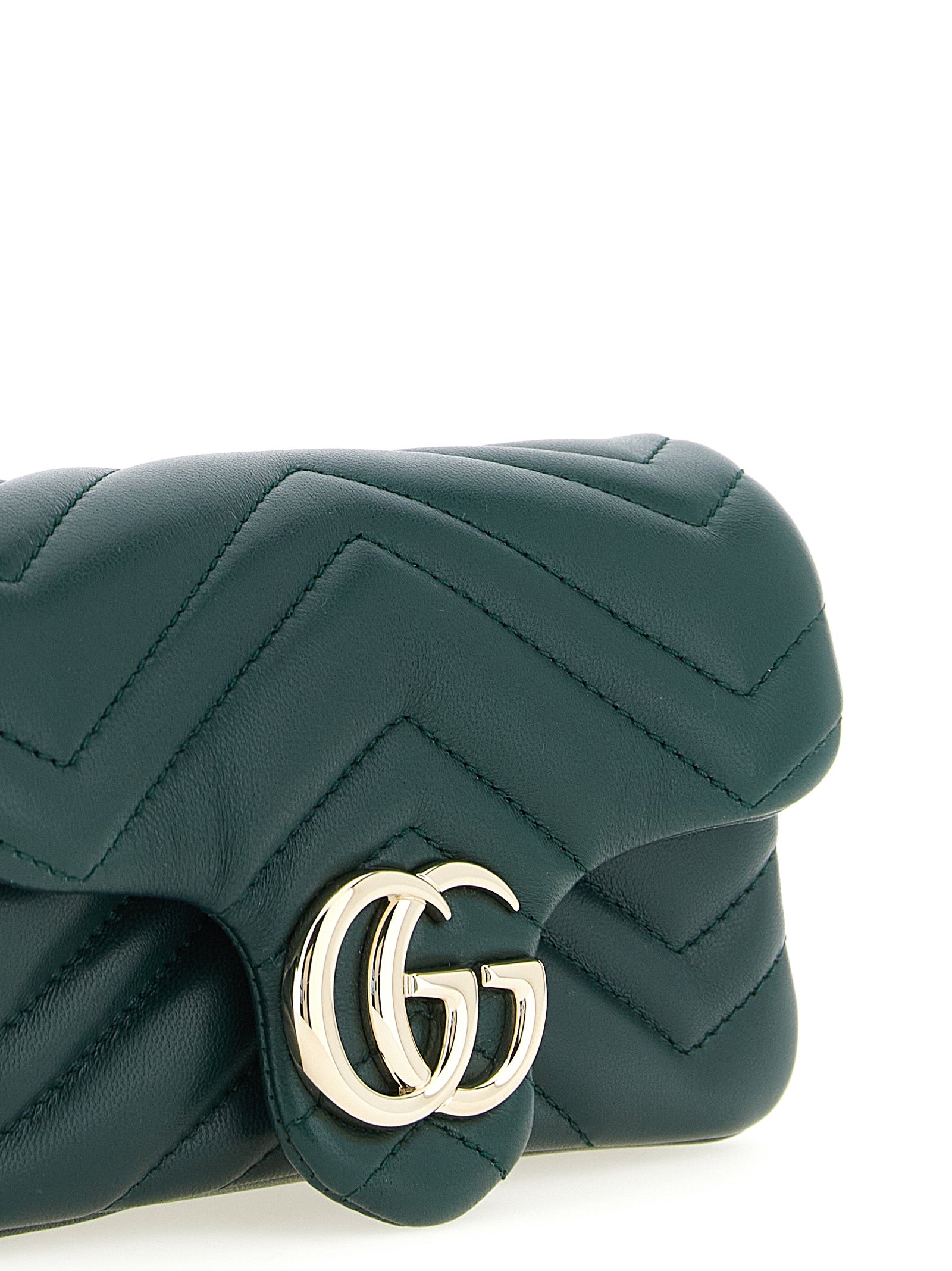 Gucci Bicolor Lamb Leather Shoulder Bag