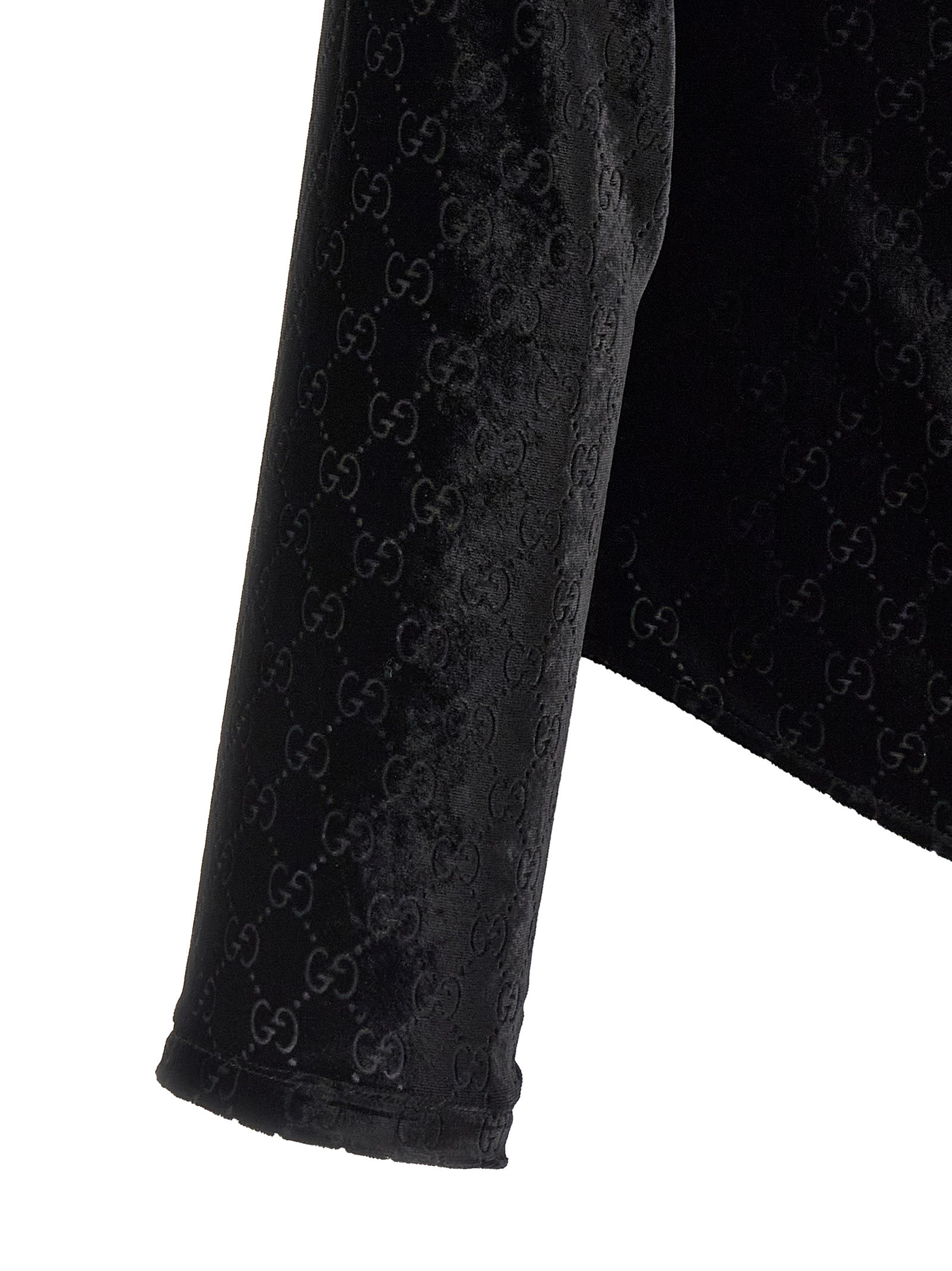Gucci Black Viscose Blouse
