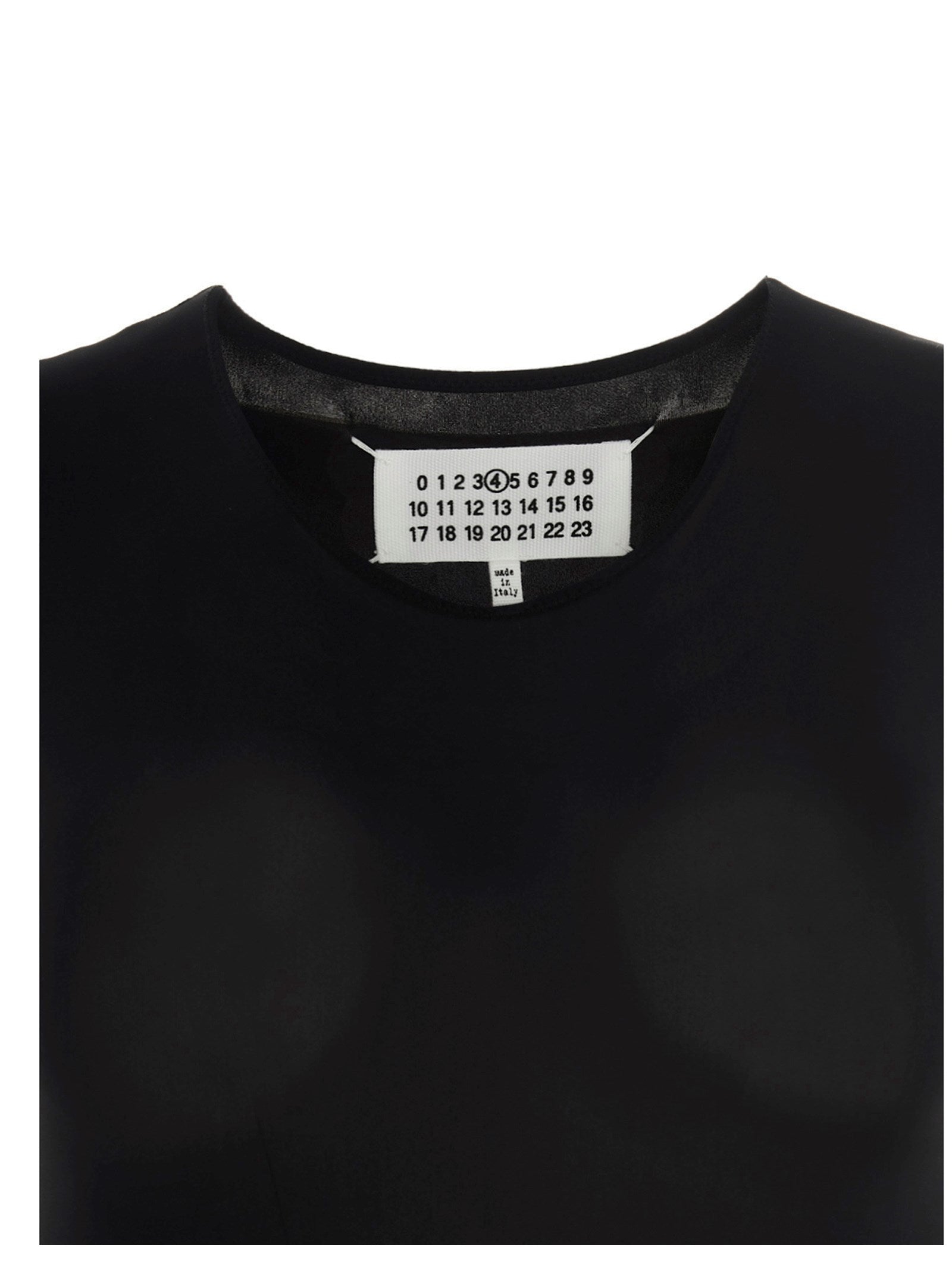 Maison Margiela Black Polyamide Bodysuit