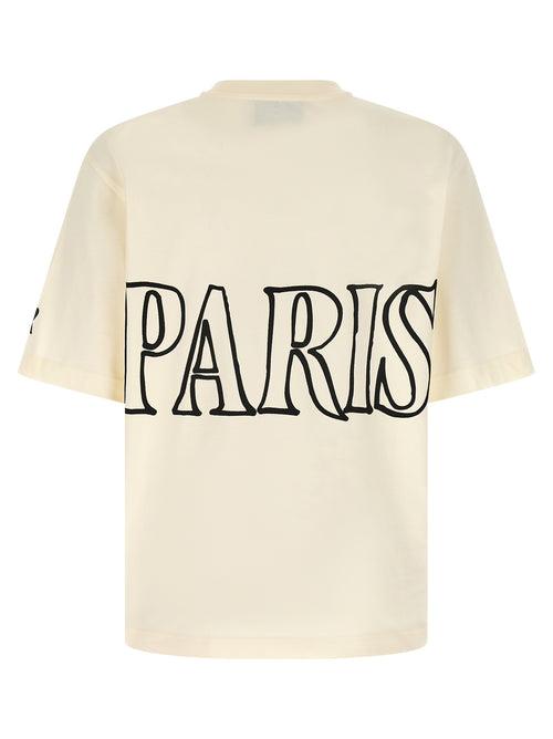 Ami Paris Beige Cotton T-Shirt
