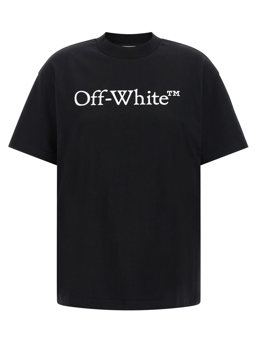 Off-White Black Cotton T-Shirt