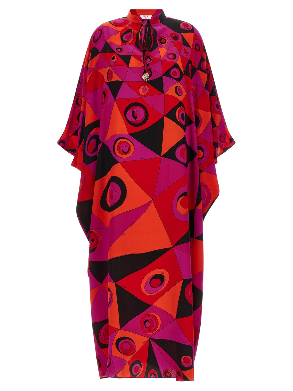 Emilio Pucci Fuchsia Silk Long Dress