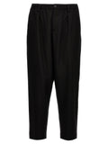 Marni Black Virgin Wool Cropped Pants