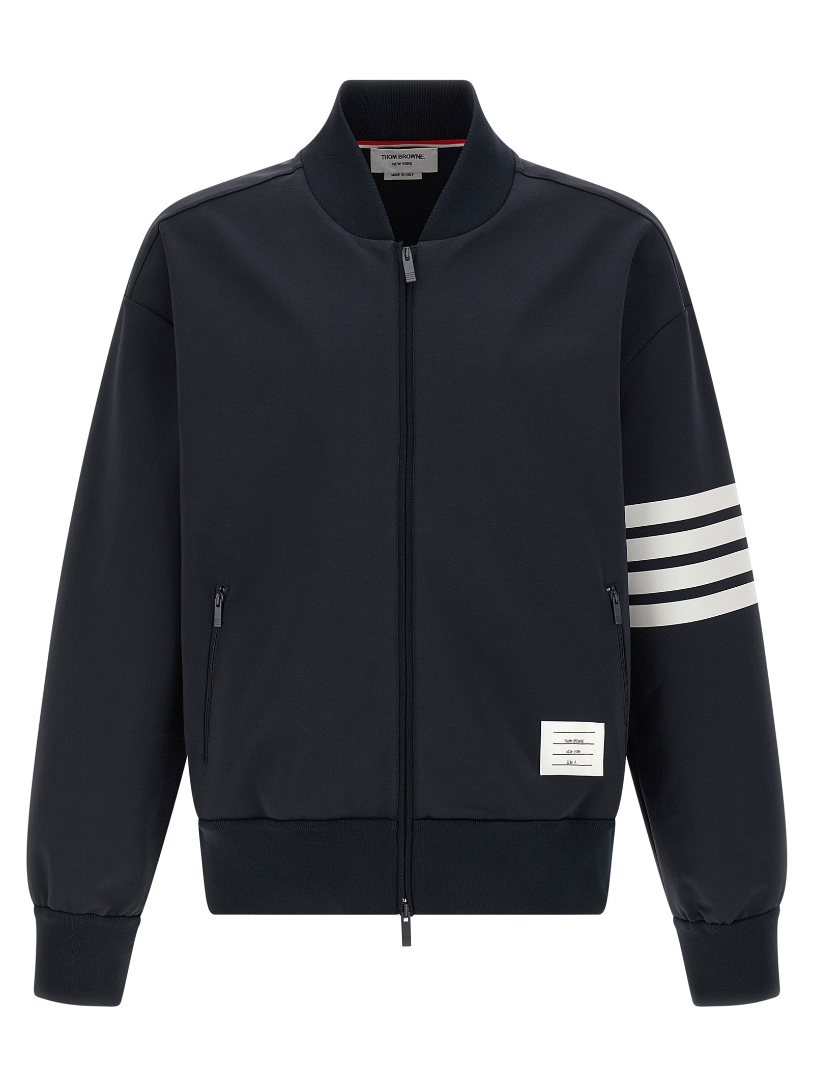 Thom Browne Blue Viscose Bomber