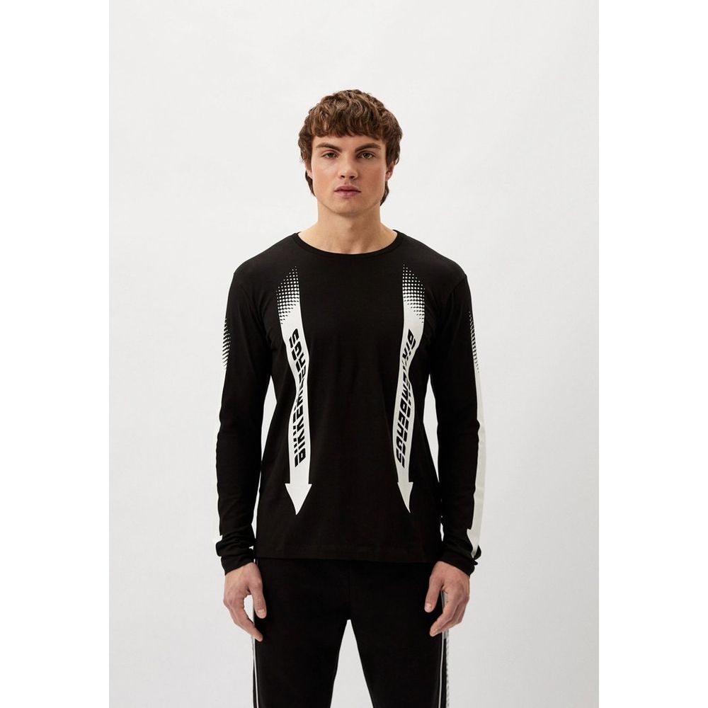 Bikkembergs Black Cotton Sportswear