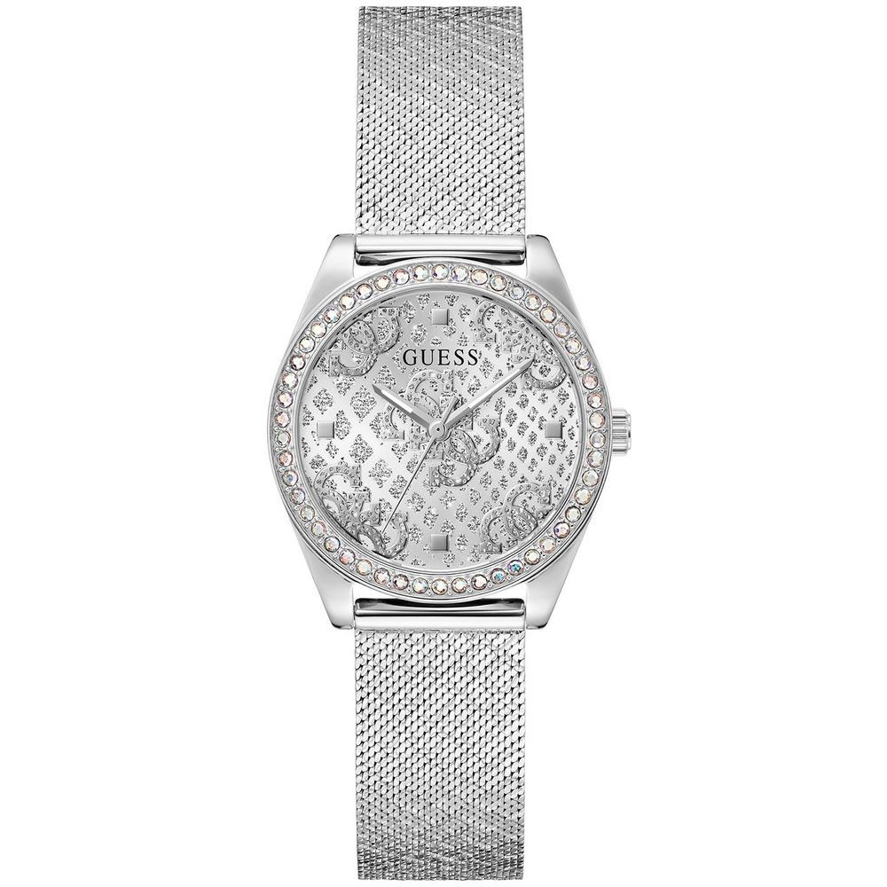 Guess Gray Stainless Steel Dress Watch