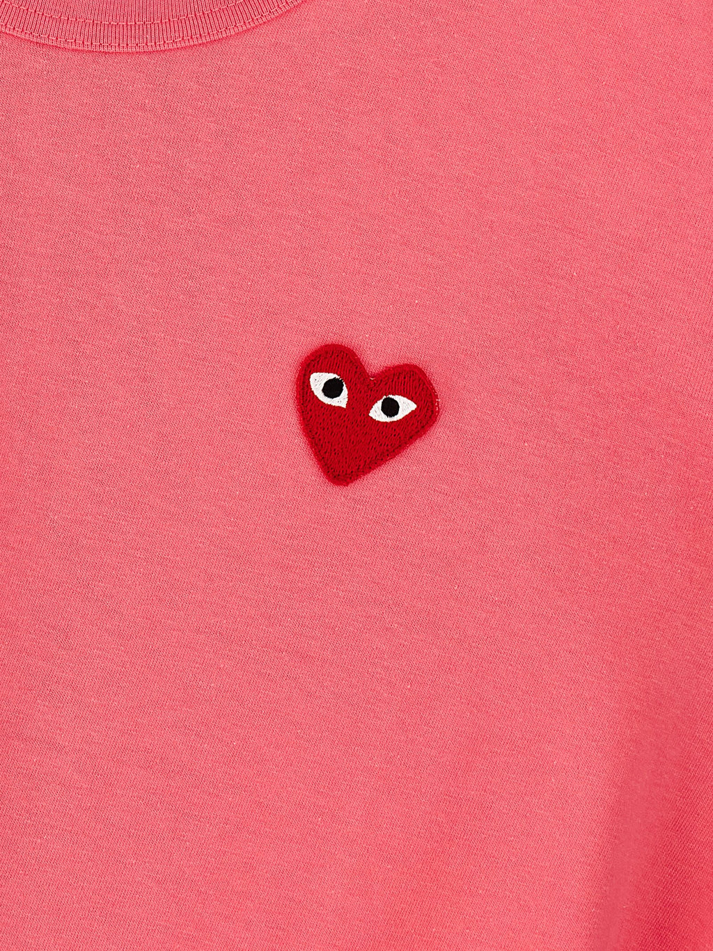Comme Des Garçons Play Multicolor Cotton T-Shirt