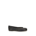 Maison Margiela Black Lamb Ovis Aries Aries Ballet Flats