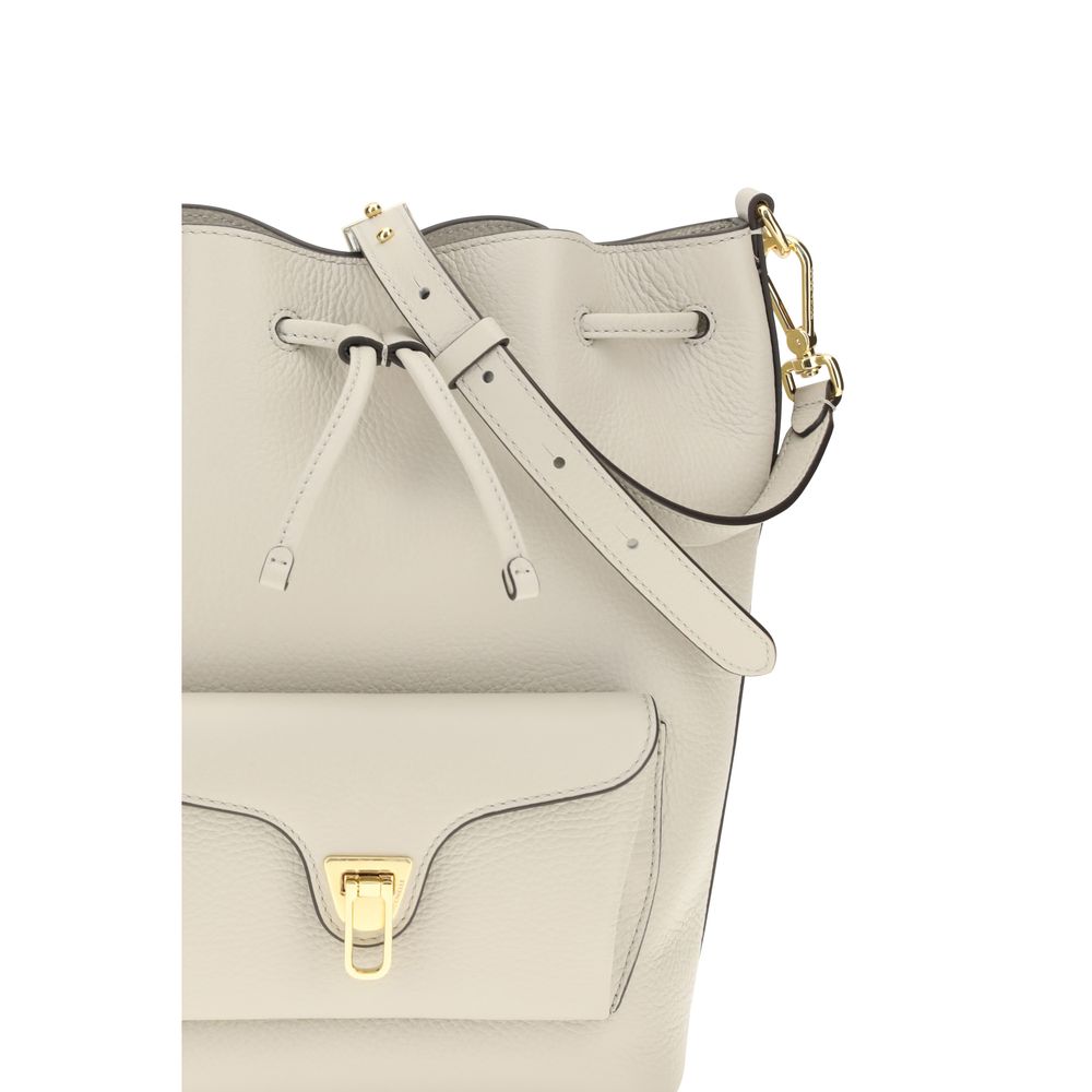 Coccinelle Green Calf Leather Bos Taurus Shoulder Bag