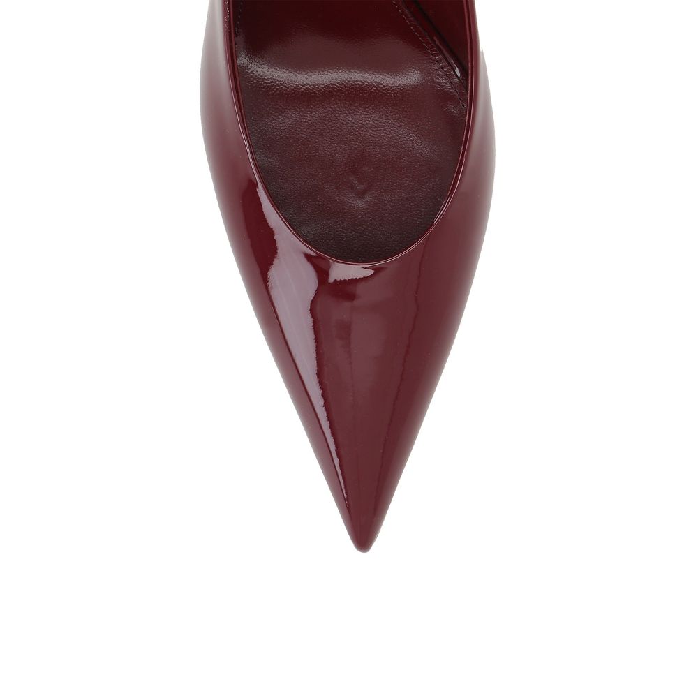 Saint Laurent Multicolor Calfskin Platform Pumps