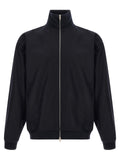 Jil Sander Blue Wool Full-Length Jacket