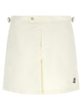 Brunello Cucinelli Beige Polyester Swim Shorts