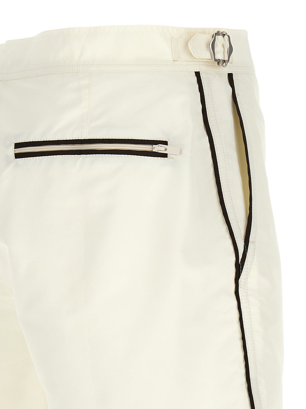 Brunello Cucinelli Beige Polyester Swim Shorts