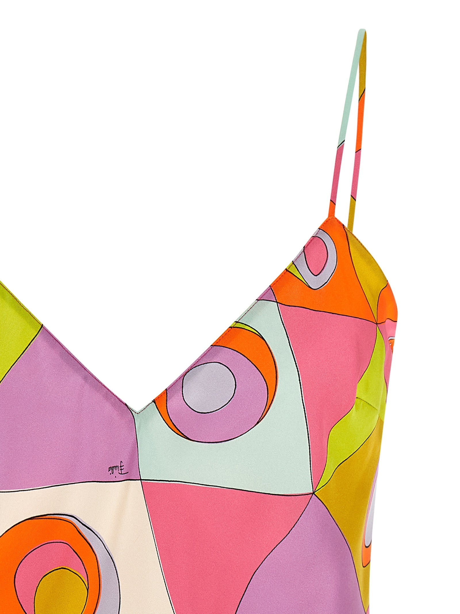 Emilio Pucci Multicolor Silk Blouse