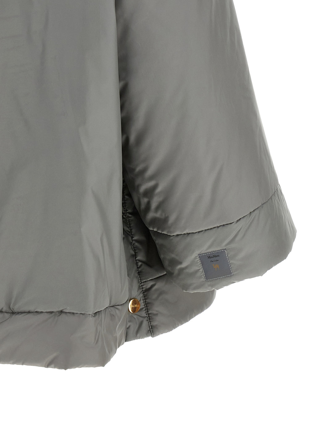 Max Mara Gray Polyester Shell Jacket