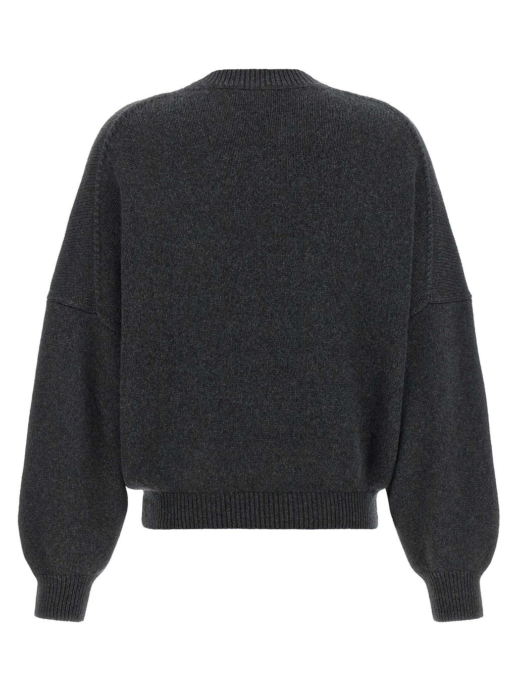 Khaite Gray Cashmere Cardigan