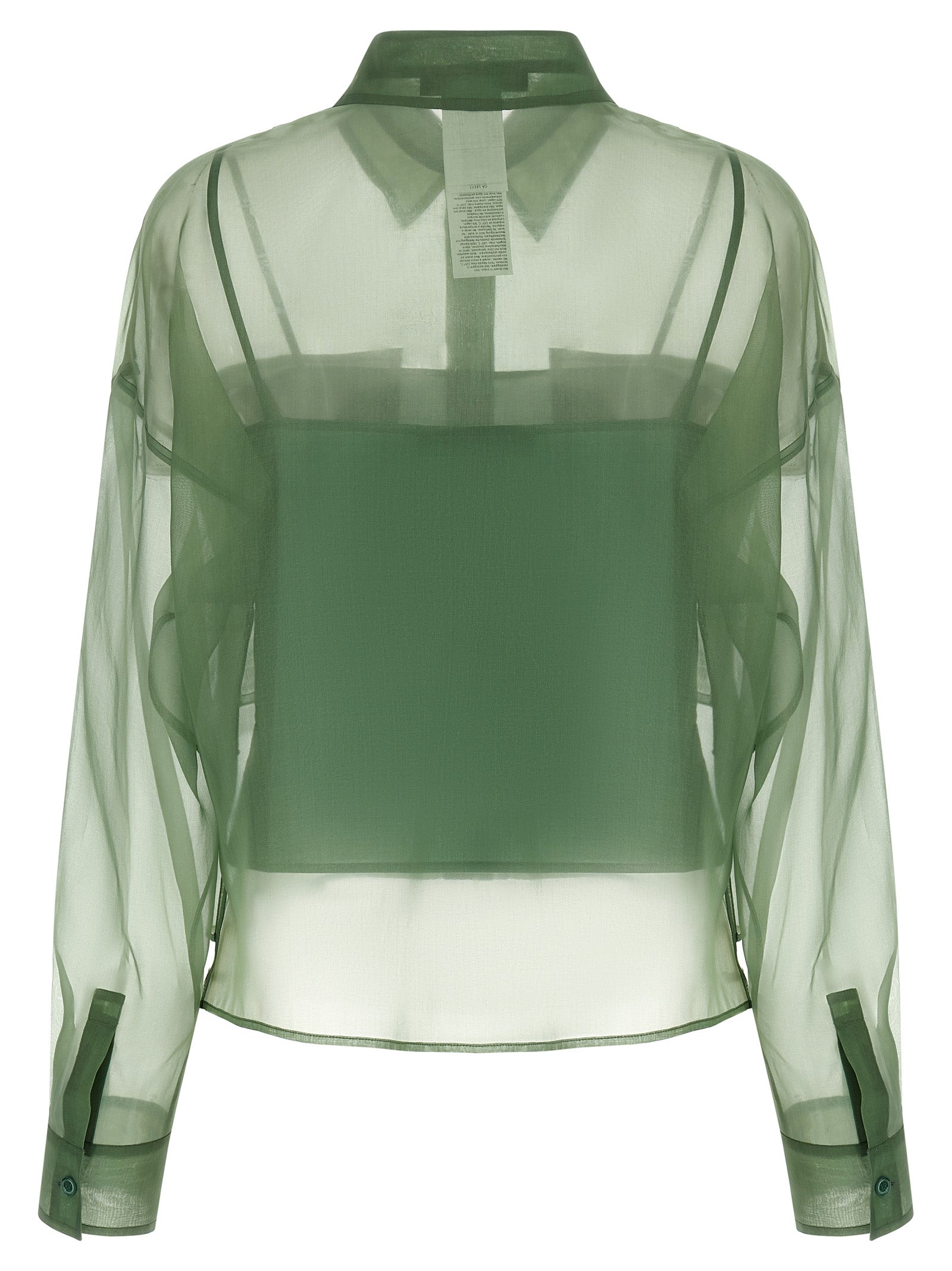 Max Mara Bicolor Cotton Blouse