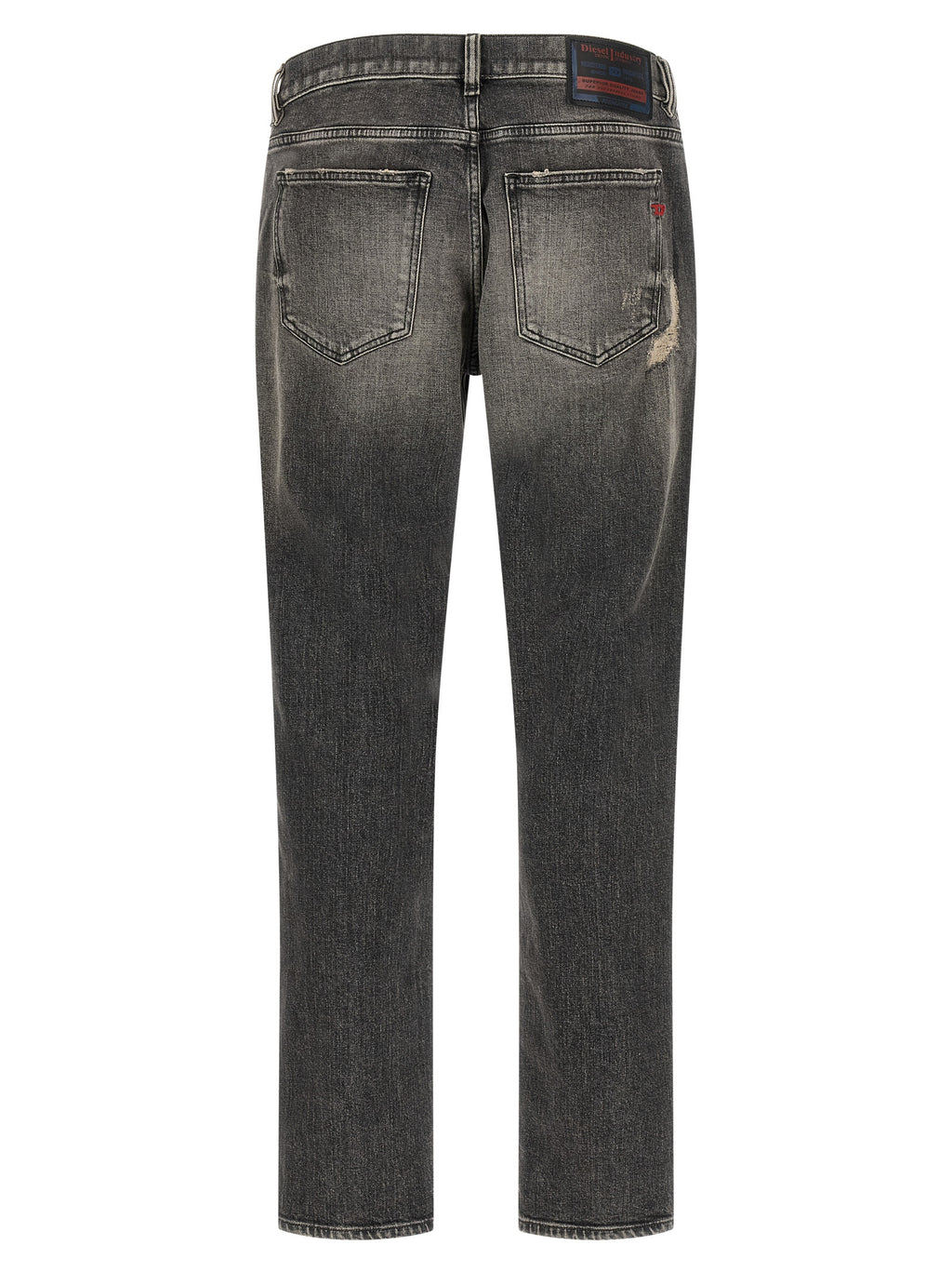 Diesel Gray Cotton Skinny Jeans