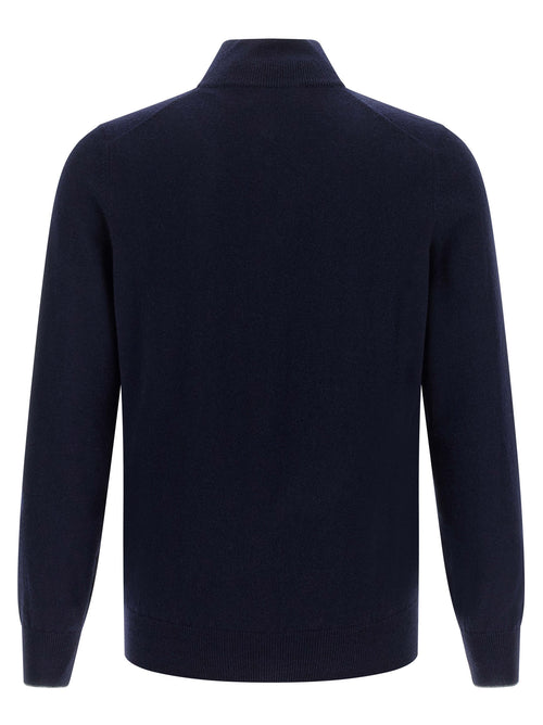Brunello Cucinelli Blauw Kasjmier Vest